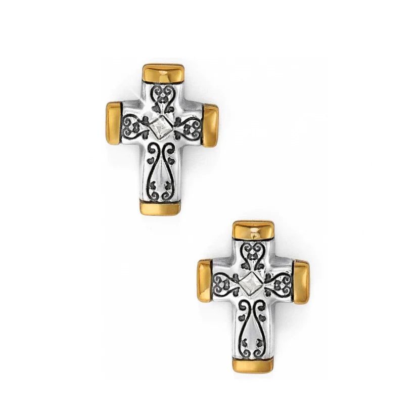 Venezia Cross Post Earrings