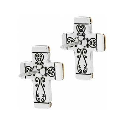 Venezia Cross Post Earrings
