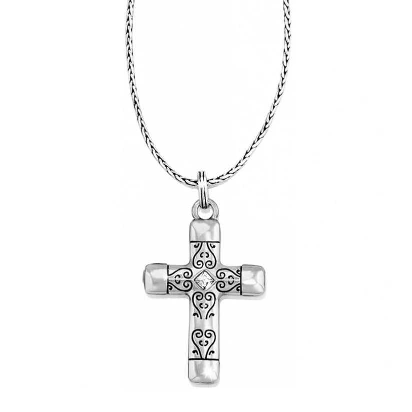 Venezia Cross Large Reversible Necklace