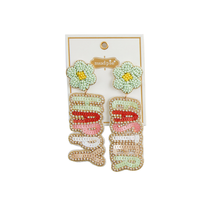 Easter '25 Beaded Earrings